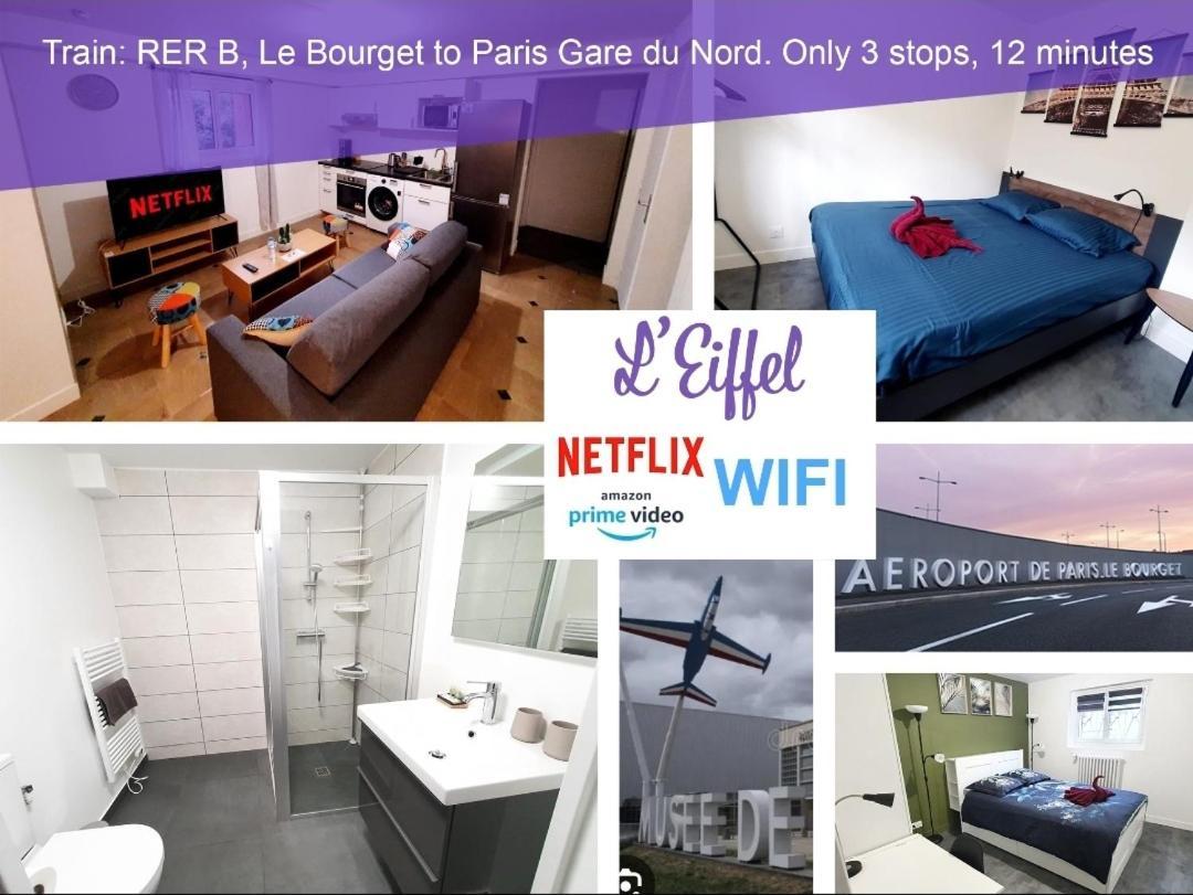Ferienwohnung L'Eiffel - Self Checking, 20Min From Paris Drancy Exterior foto